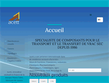 Tablet Screenshot of acett.com